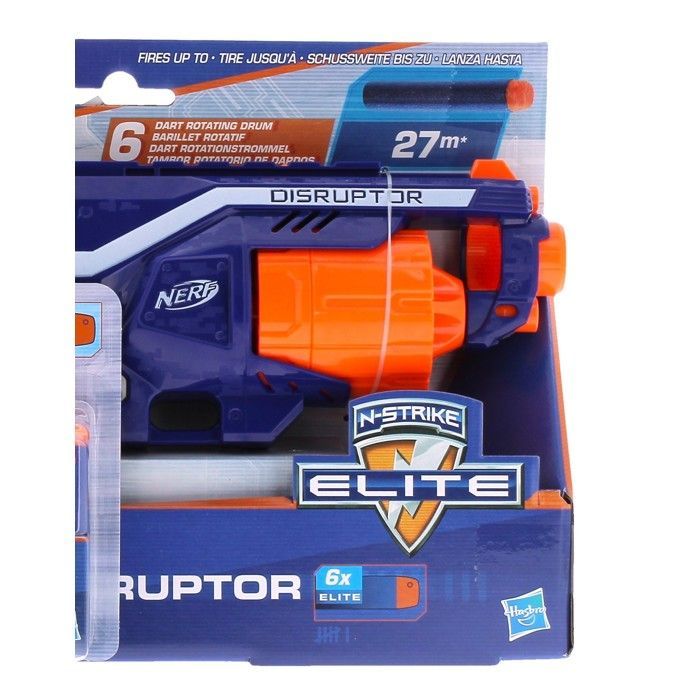 Nerf - Pistolet Nerf Elite Disruptor + Recharge Nerf