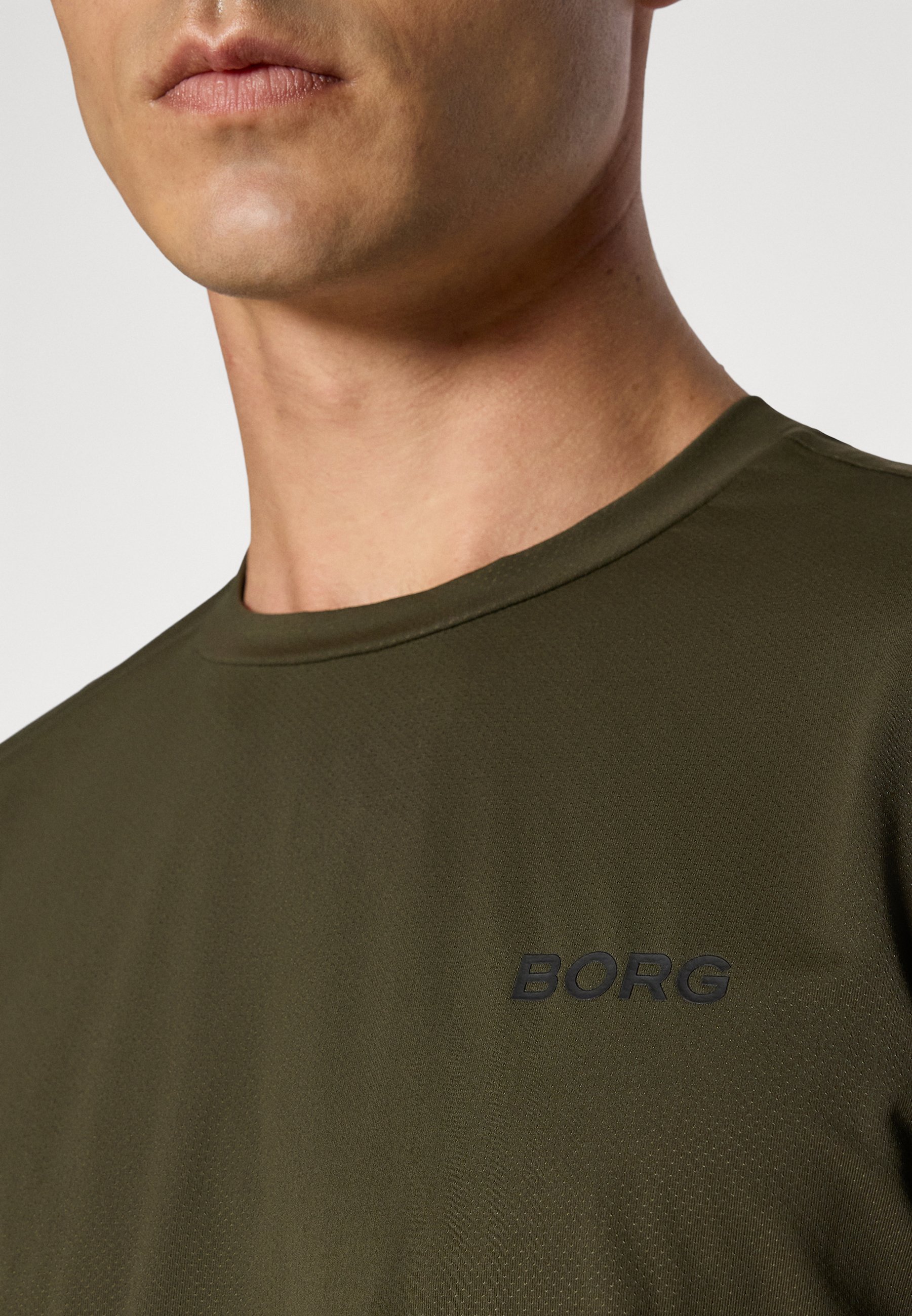 Björn Borg ESSENTIAL ACTIVE TRAINING - T-shirt basique - Nuit en forêt