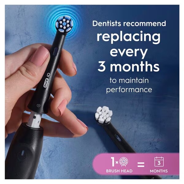 Oral-B iO Gentle Care главе четкице<br>црне, 2 комада