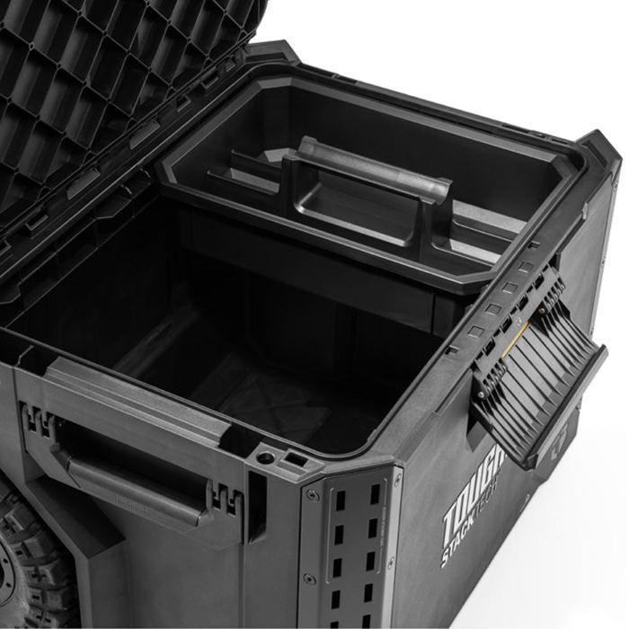 Caja de herramientas para construcción - TOUGHBUILT - TB-B1S3-B-70R-BEA - Kit de 3 piezas - Polímero de alto rendimiento - Ruedas todoterreno