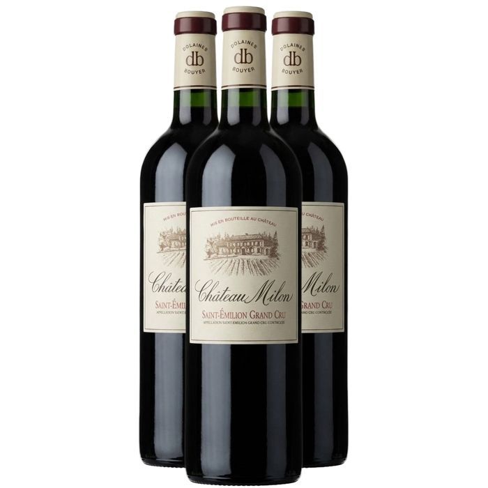 Château Milon Saint-Emilion Grand Cru MAGNUM 2022 - Bordeaux Rode Wijn (3x150cl)