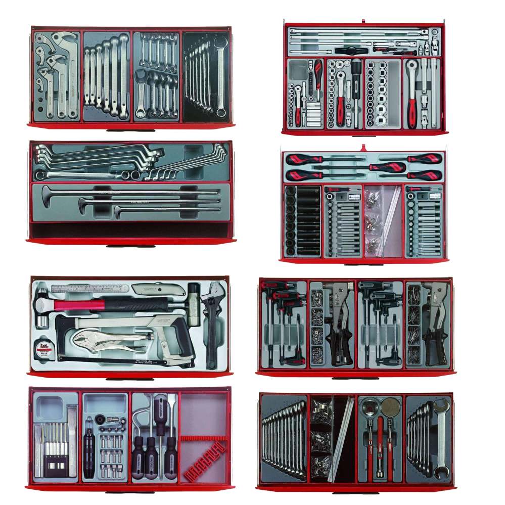 Teng Tools 1001-osainen Mega Master Hybrid -käsityökalusarja - TCMM1001N