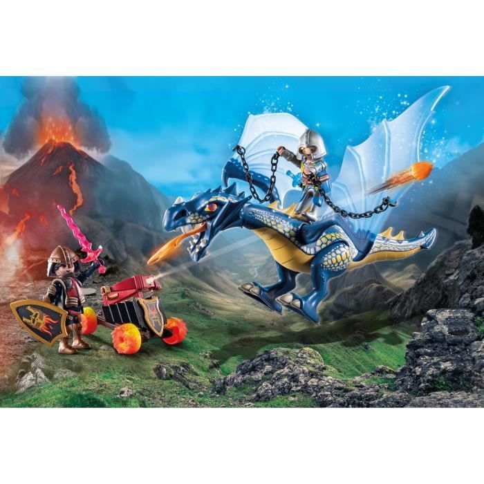 PLAYMOBIL 71644 Warriors with Dragons and Cannon, Novelmore, Dragon, 39 pieces, Ages 4+