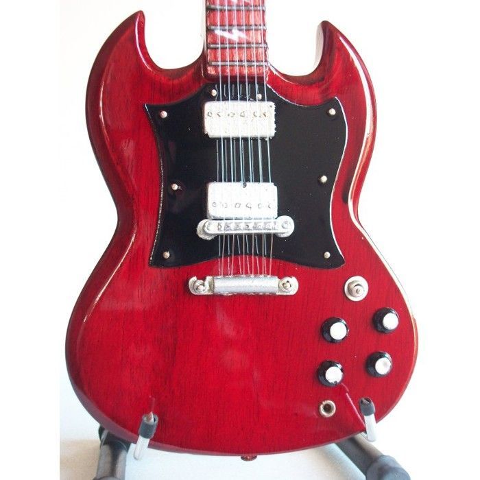 Gibson SG Angus Young AC DC miniature guitar