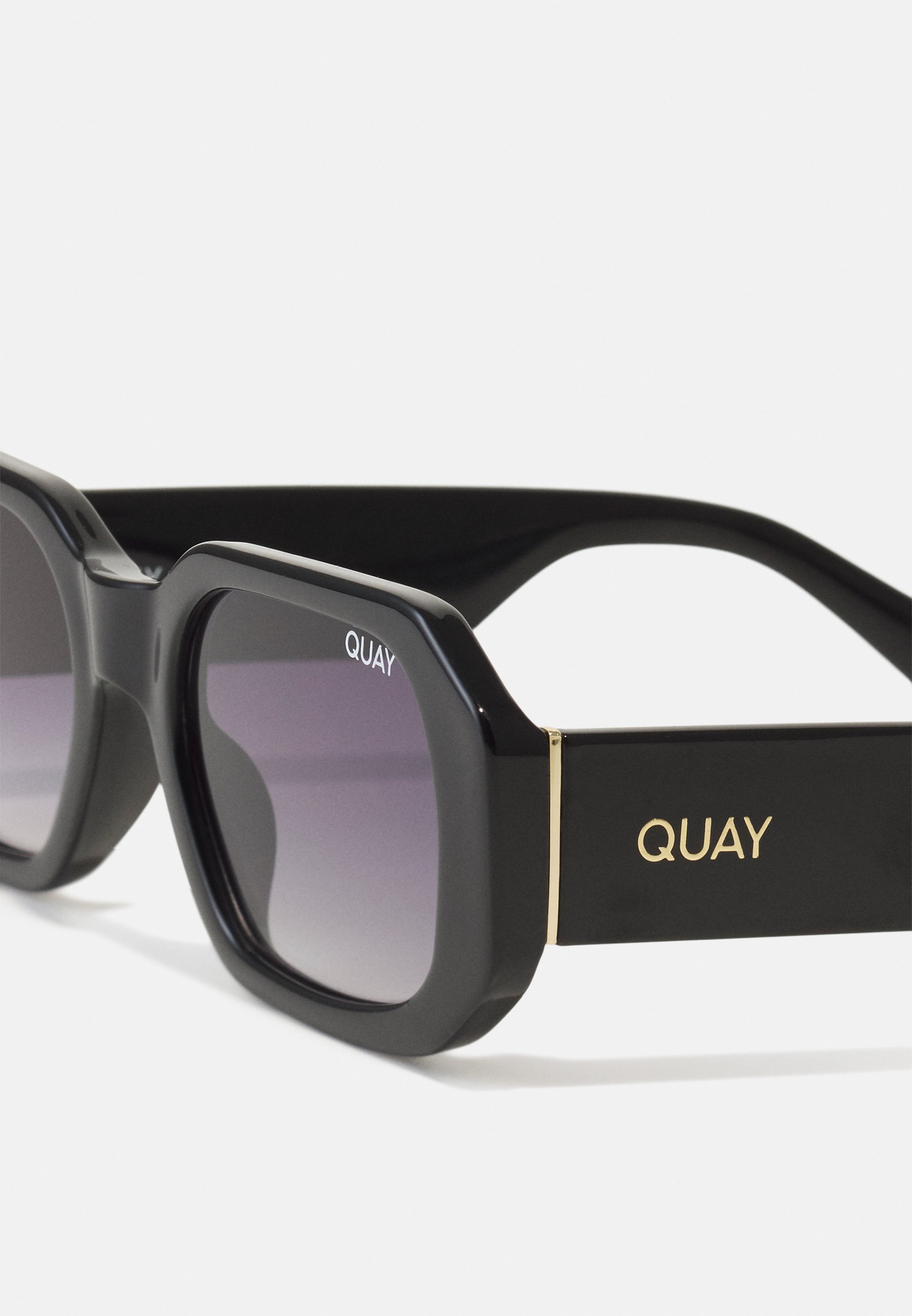 QUAY AUSTRALIA HYPED UP - Zonnebril - zwart
