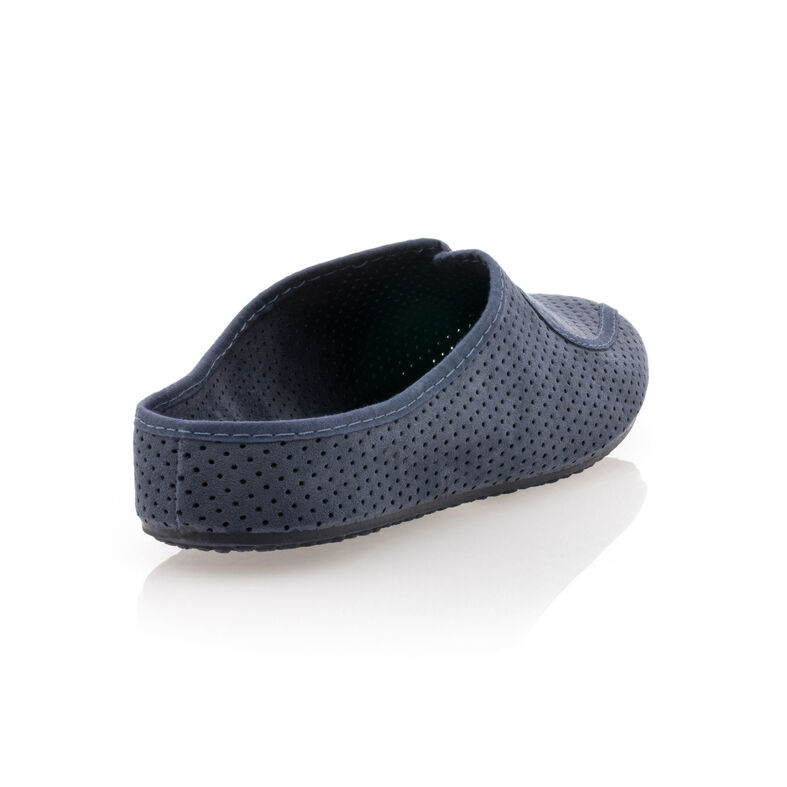 Blaue Damenpantoffeln