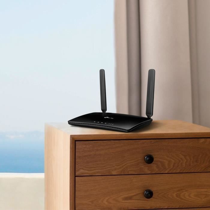 TP-Link - TL-MR6400 - Router WiFi N 4G LTE 300 Mbps con antenne rimovibili
