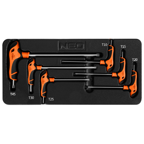 Klucze Torx 6szt. wkładka do szafki NEO 84-264