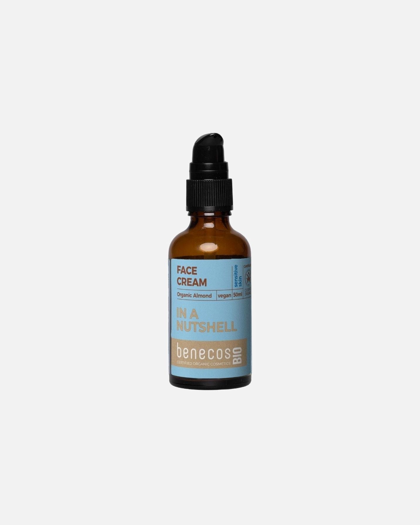 Benecos Organický mandľový krém na tvár - 50 ml