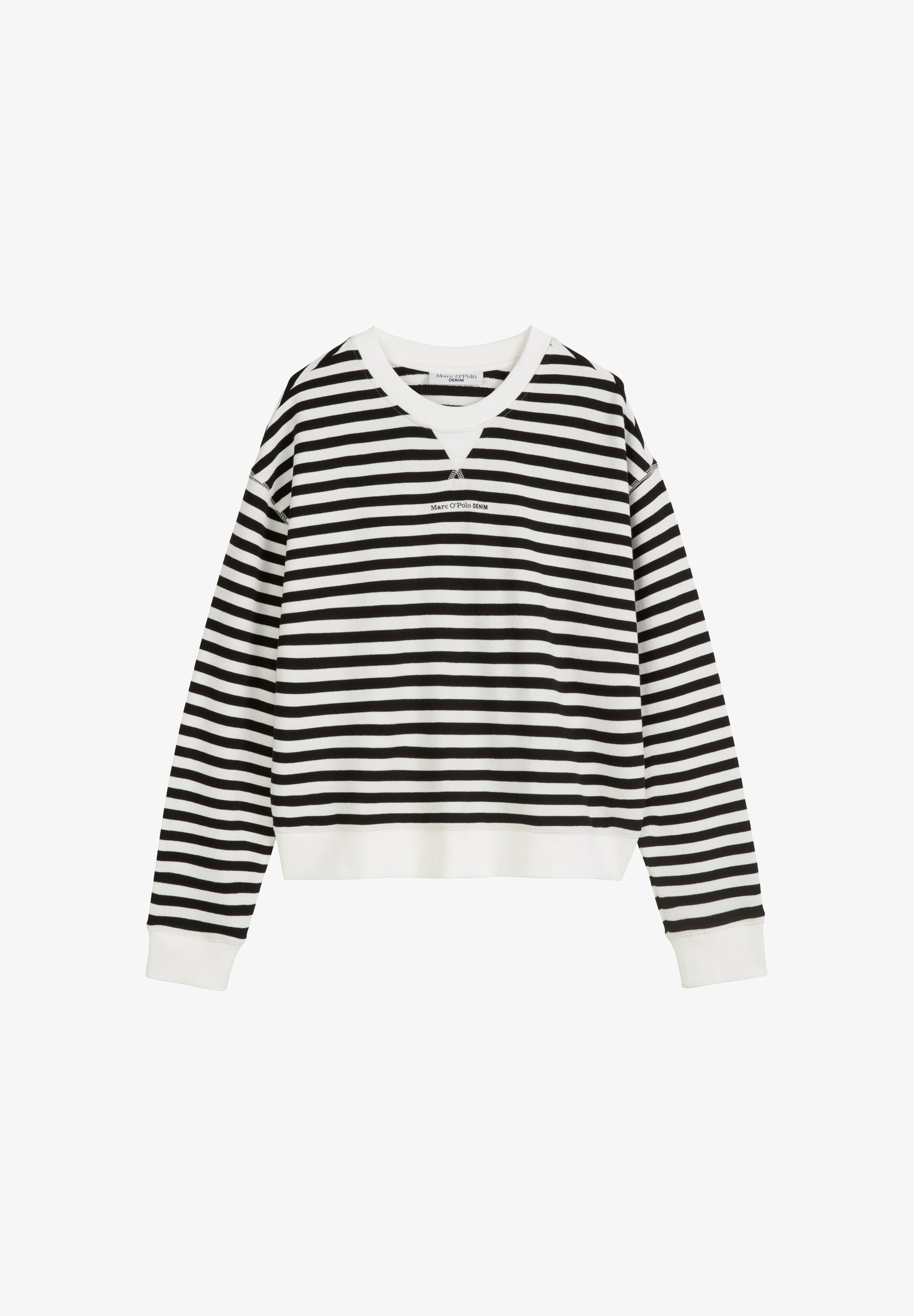 Marc O'Polo DENIM Sweatshirt - schwarz mehrfarbig