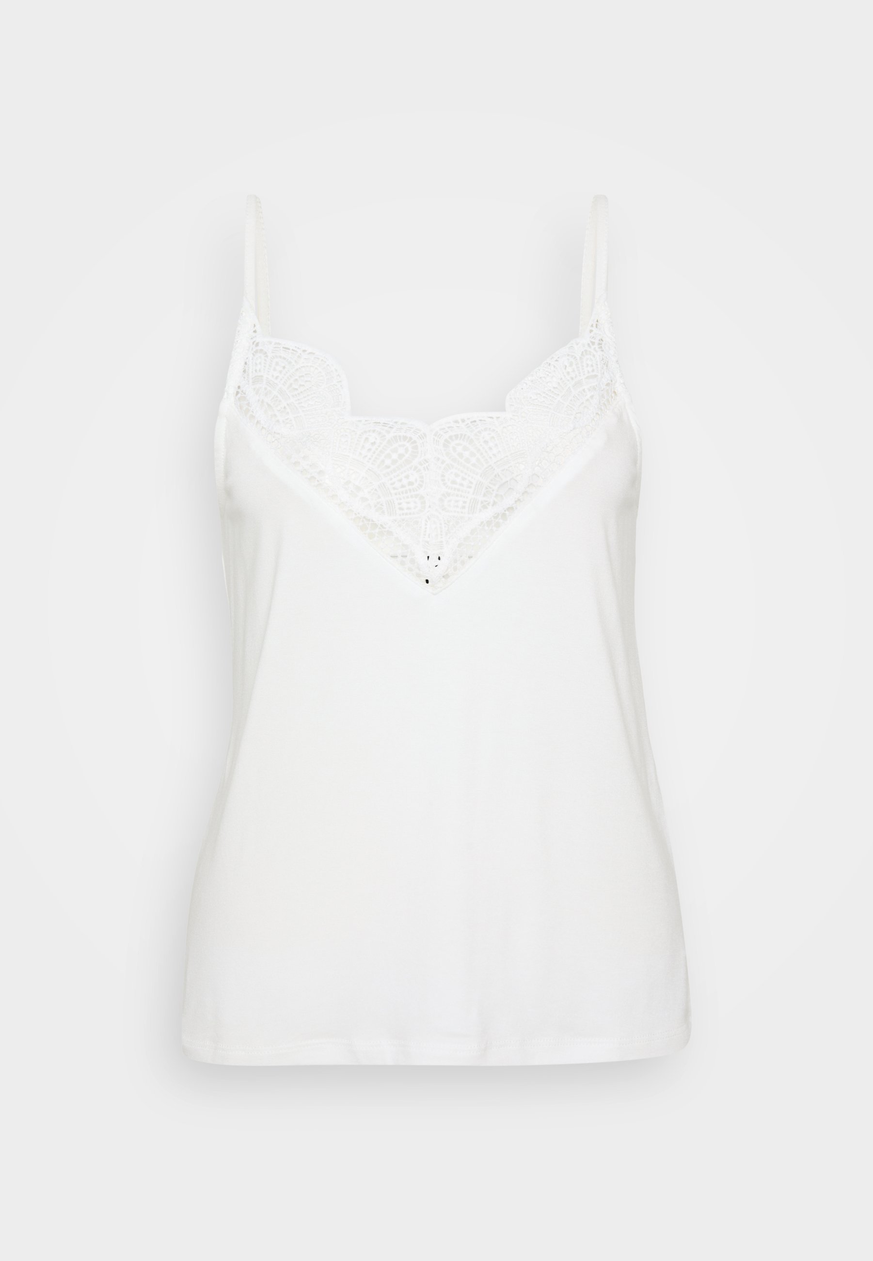 Vero Moda Petite VMGLADYS SINGLET - Top - sneeuwwit