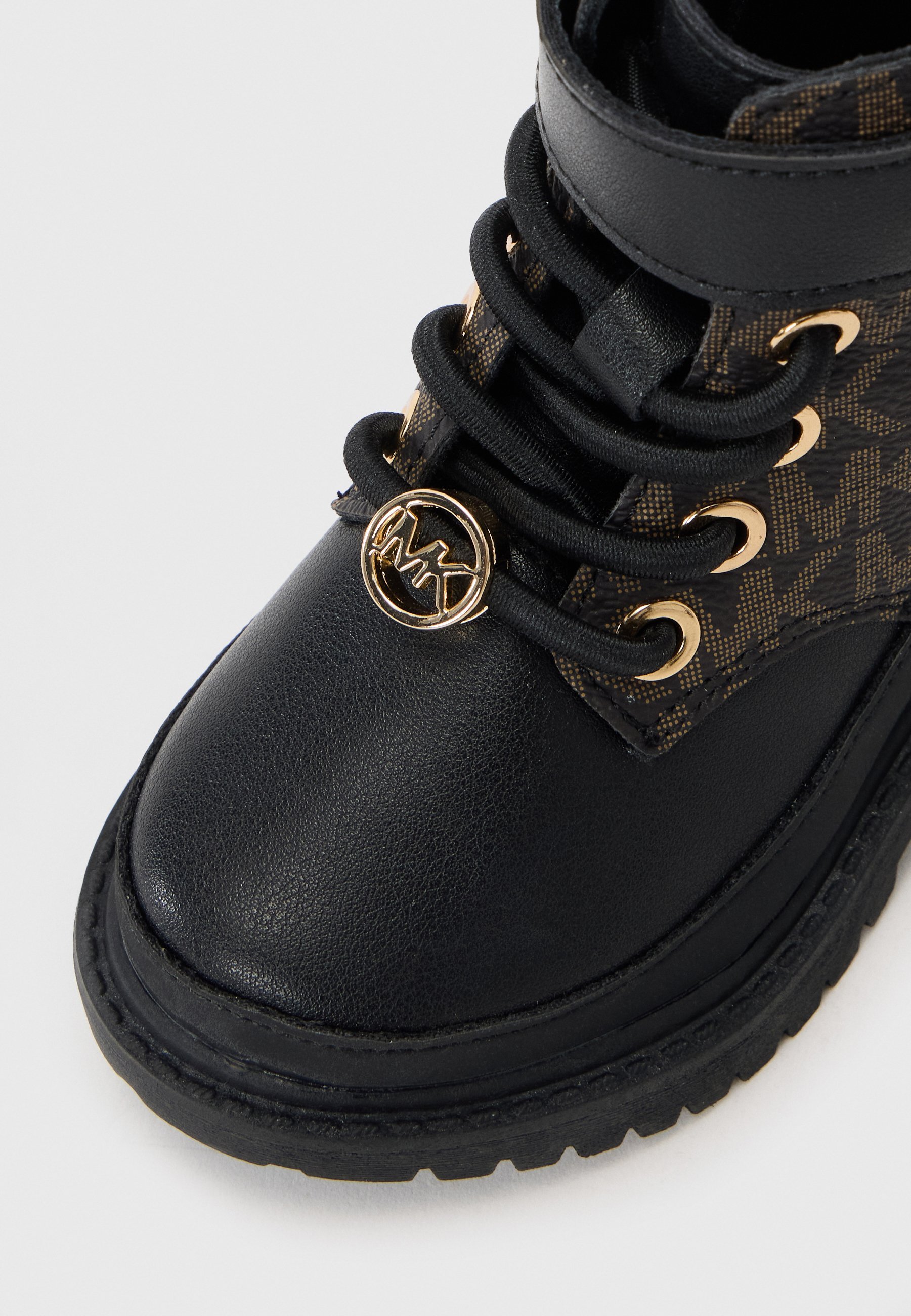 Michael Kors Kids MADELINE - Botas de cano curto com cadarço - pretas