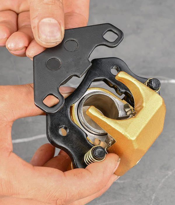 Pastillas de freno de disco para motocicleta, repuestos y accesorios, aptos para motocicletas todoterreno de cuatro ruedas de 50 cc y 70 cc.