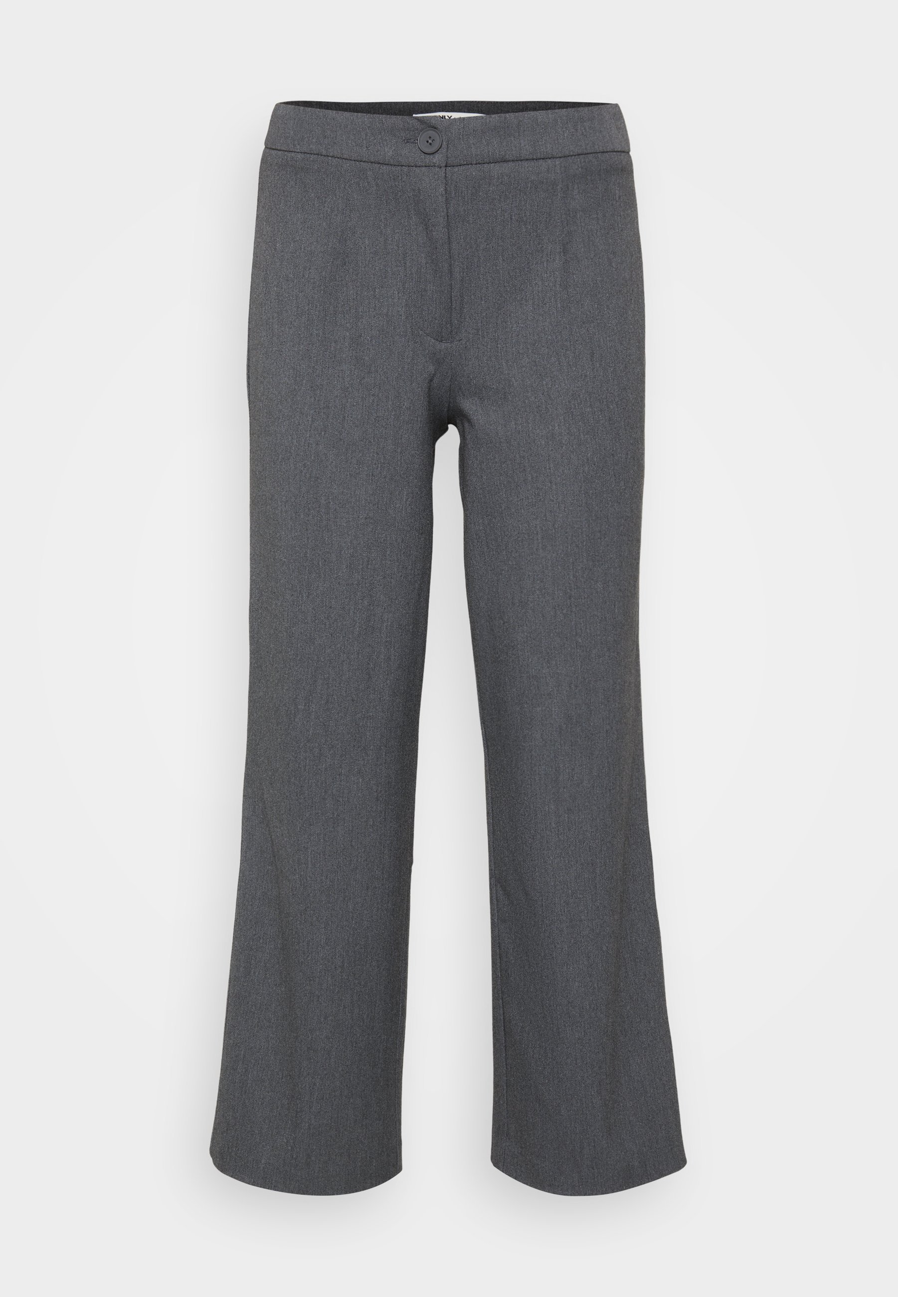 ONLY Petite ONLMIA STRAIGHT - Broek - donkergrijs gemêleerd