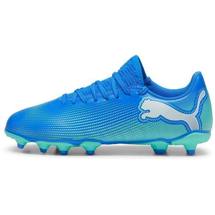 Puma Future 7 Play Fg/Ag Jr jongensvoetbalschoenen blauw 107949-01
