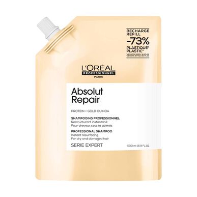 L'Oréal Professionnel Absolut Repair Serie Expert Shampoo Refilling Shampoo for skadet og tørt hår 500 ml 500 ml