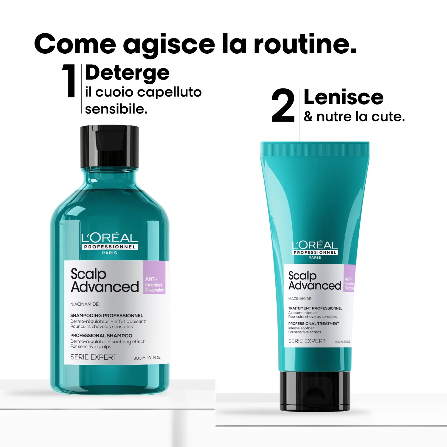 SERIE EXPERT New Cofanetto Natale Scalp Advanced Anti-Discomfort Duo - Cofanetti per Capelli