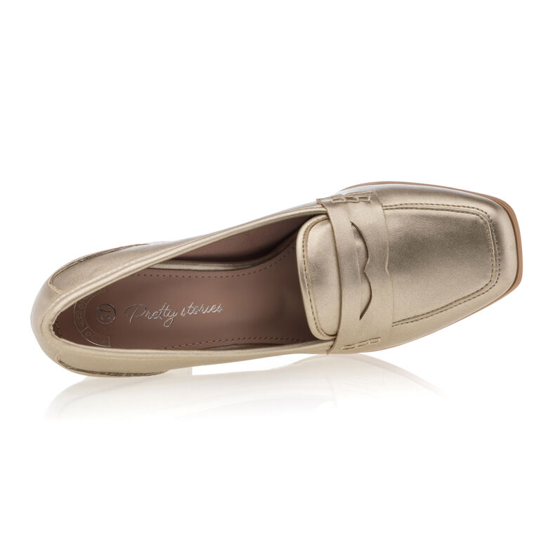 Mocassins / chaussures bateau Femme Jaune