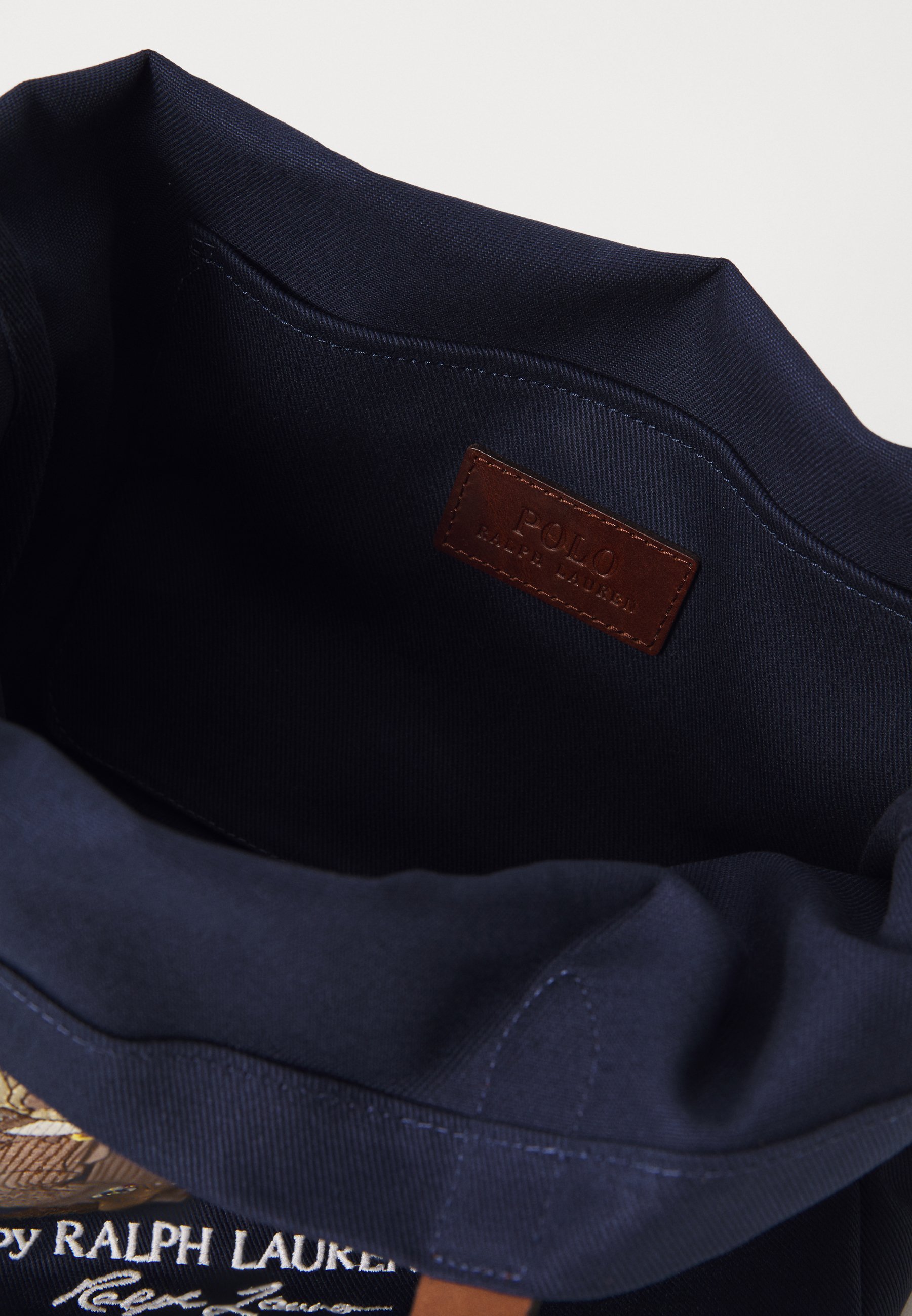 Polo Ralph Lauren TOTE MEDIUM UNISEX - Tote bag - newport navy