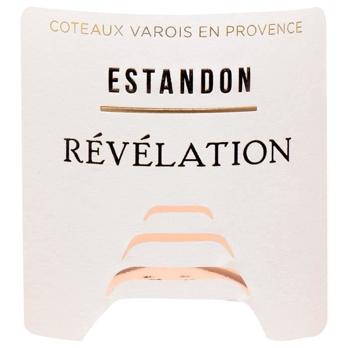 Estandon Révélation Bio - Coteaux Varois en Provence - Vino Provenza Rosado 2022 x6
