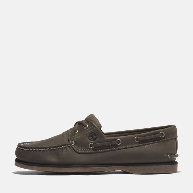 Scarpa da Barca Classic da Uomo in verde