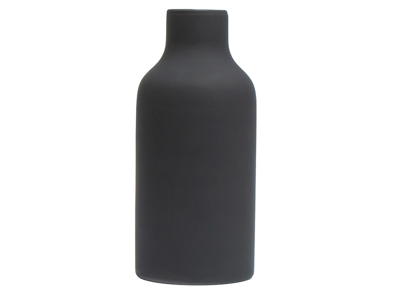 Wazon szklany 30 cm czarny