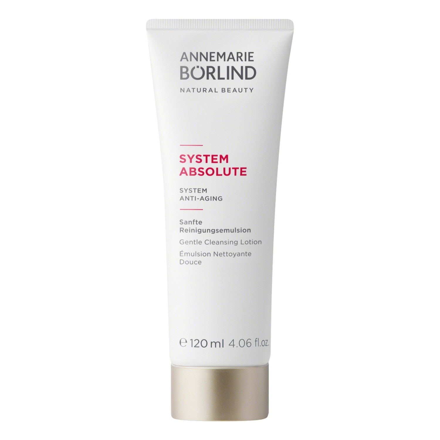 ANNEMARIE BÖRLIND Gel de curățare SYSTEM ABSOLUTE Lapte de curățare delicat - 120 ml