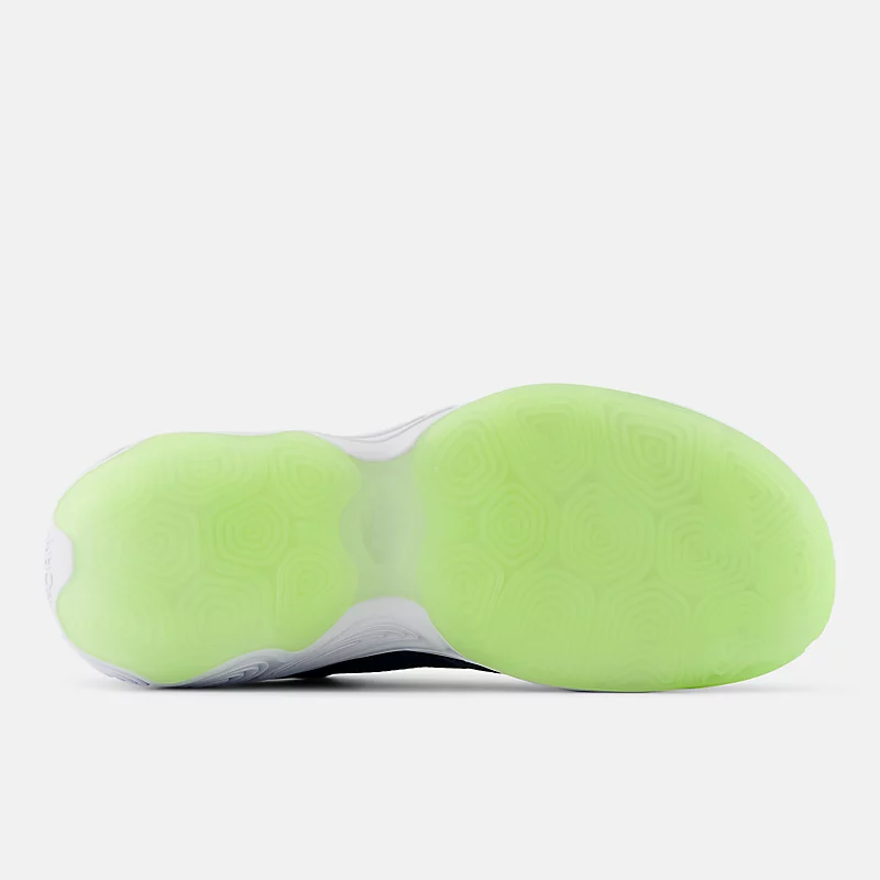 Męska pianka Fresh Foam BB v2 - NB Navy med wybielonym połyskiem limonkowym i solą morską