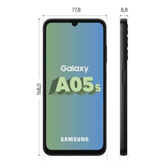 Smartphone Samsung Galaxy A05s 64 GB Preto