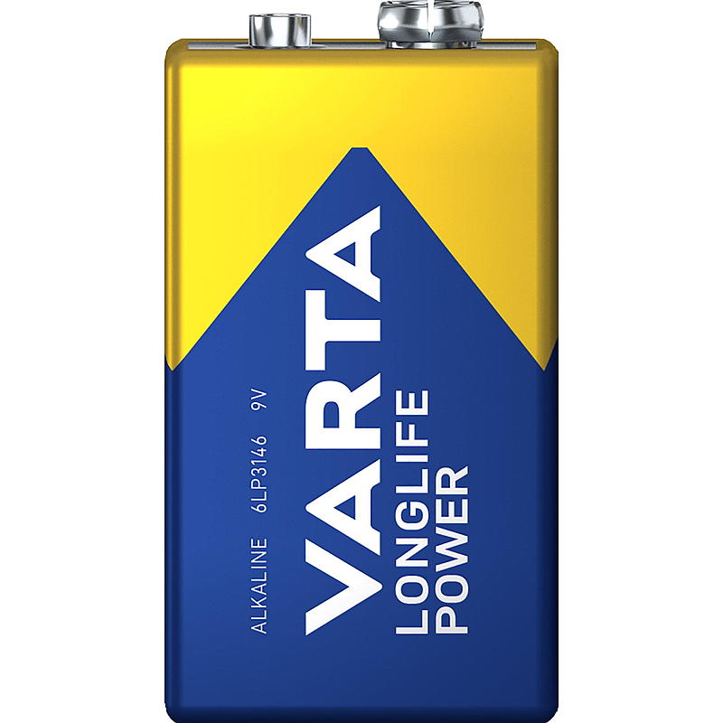 Varta-paristo 9 V:n virtalähde Varta