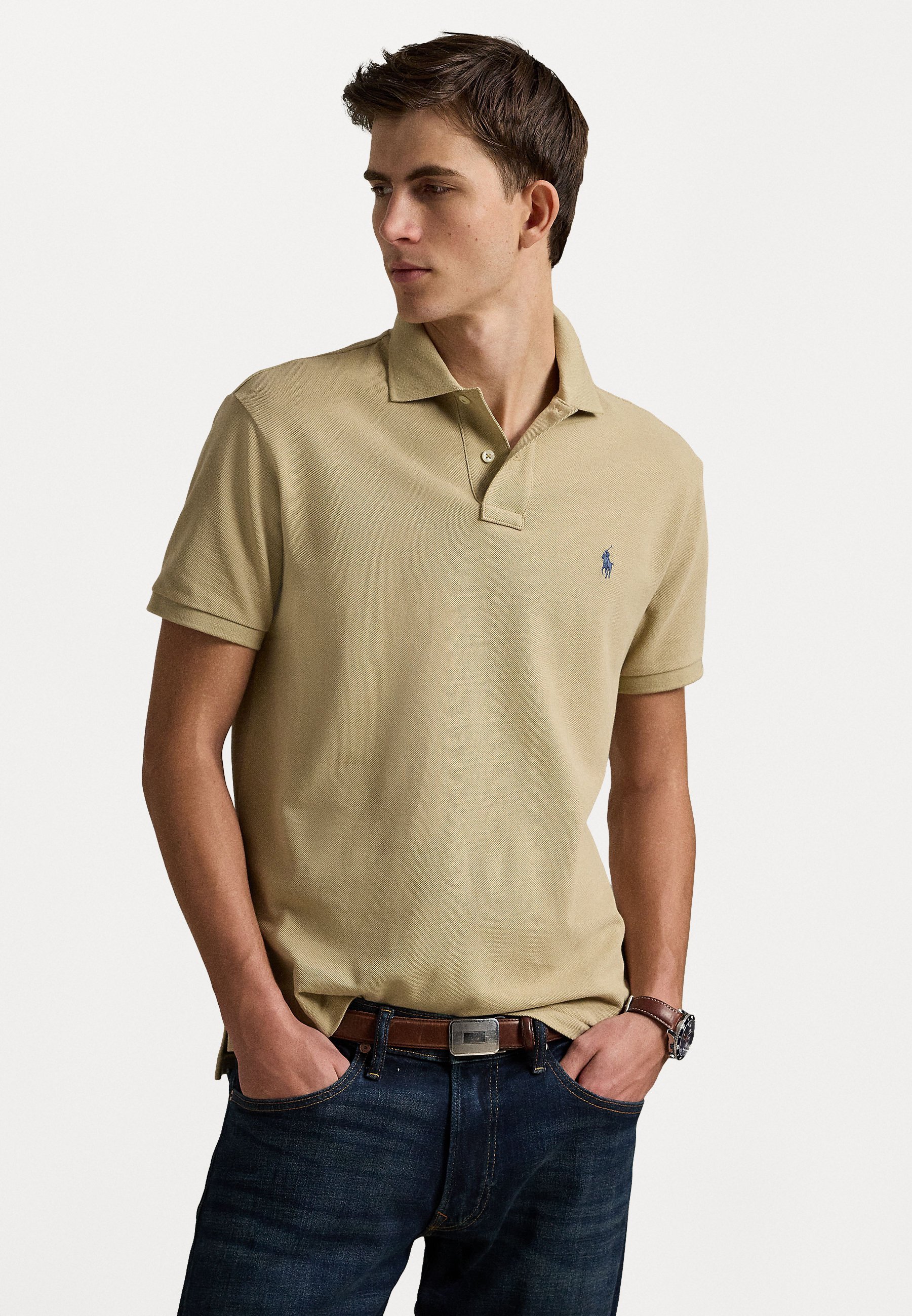 Polo Ralph Lauren MANICA CORTA - Polo - beige costiero