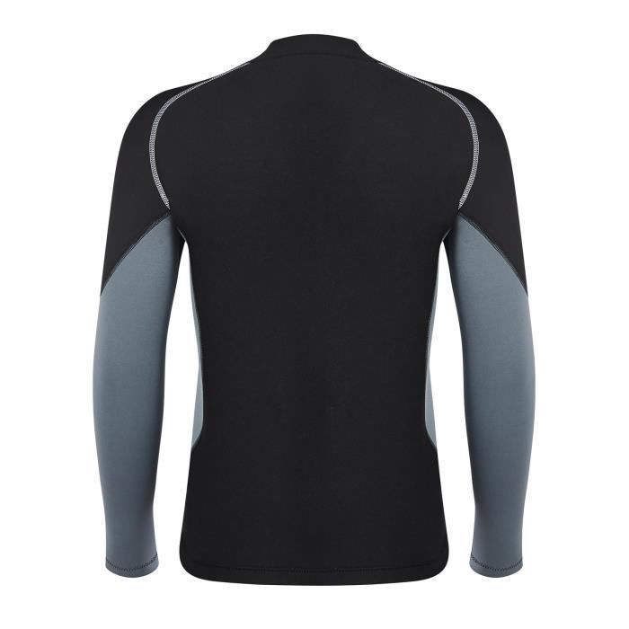 Men's 2mm Neoprene Wetsuit - Long Sleeve Jacket - Water Sports - Scuba Diving, Swimming, Surfing