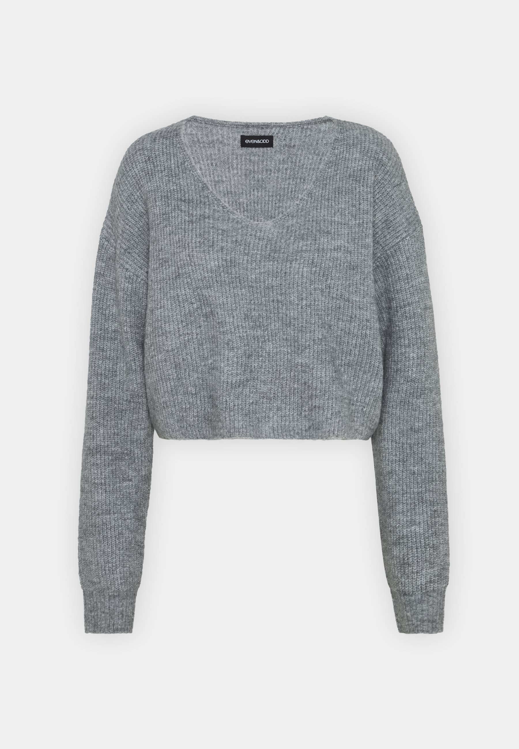 Even&Odd Pullover - meliertes Grau