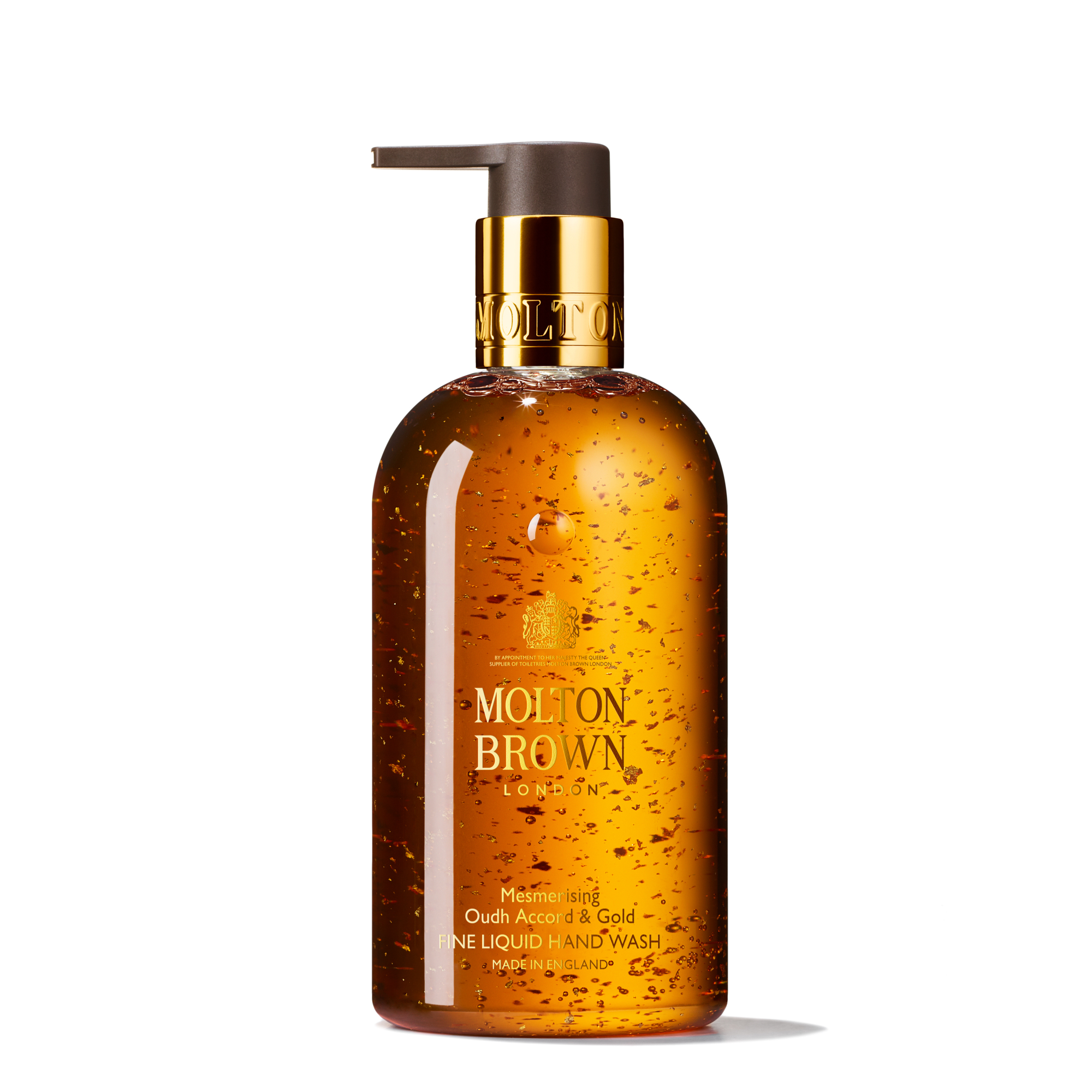 Hipnotikus Oudh Accord & Gold Fine folyékony kézmosó 300 ml - Molton Brown