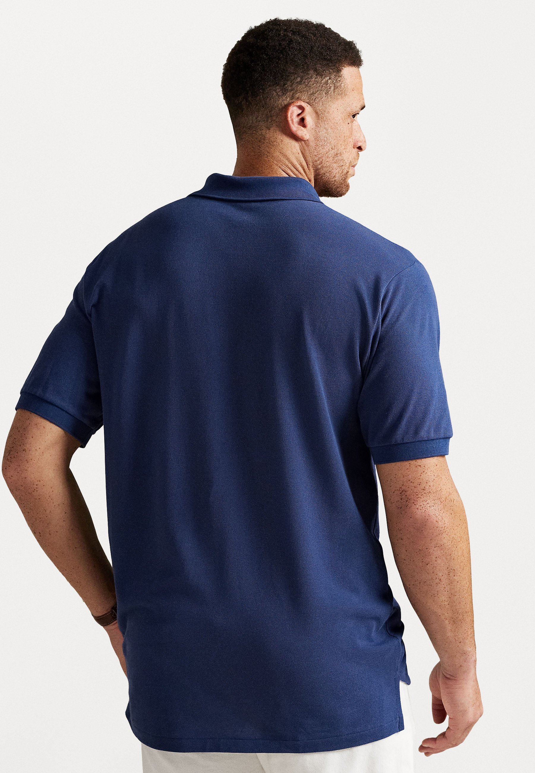 Polo Ralph Lauren Big & Tall HET ICONISCHE MESH POLOSHIRT - Poloshirt - rustiek marineblauw