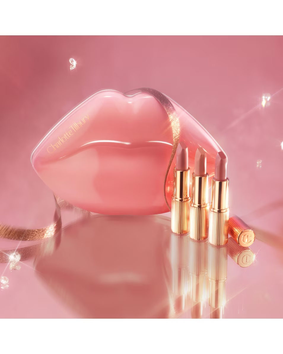 CHARLOTTE TILBURY KISSING HOLLYWOOD ΕΜΒΛΗΜΑΤΙΚΟ ΜΙΝΙ ΤΡΙΟ ΧΕΙΛΙΩΝ