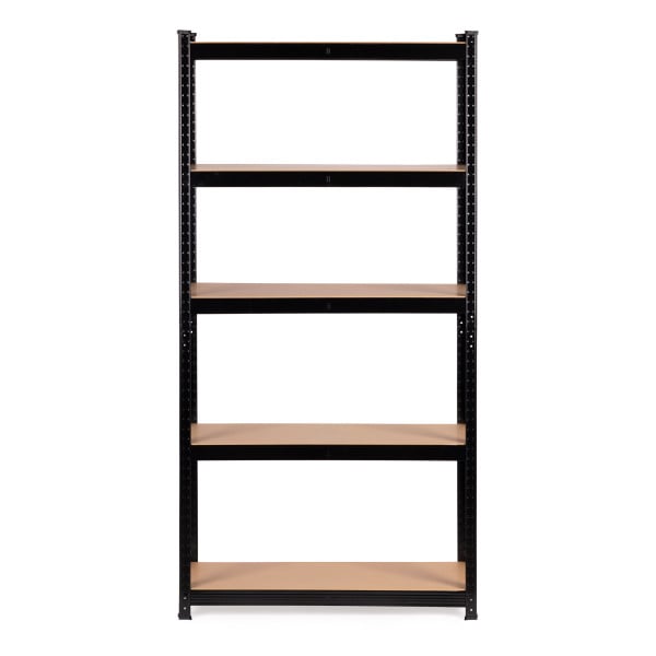Regał metalowy magazynowy 180x90x30 cm do garażu piwnicy 5 półek 875 kg