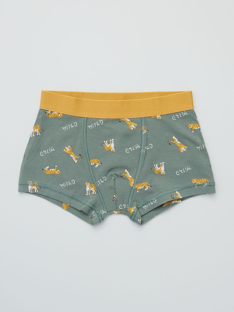 Set van 3 boxershorts - GROEN