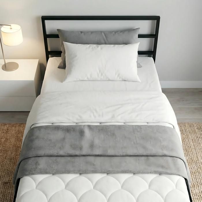 Matelas 80x200 | Epaisseur 16cm | Confort Équilibré | Matelas 1 Personne | Soutien Mousse à mémoire de Forme | Lot de 2
