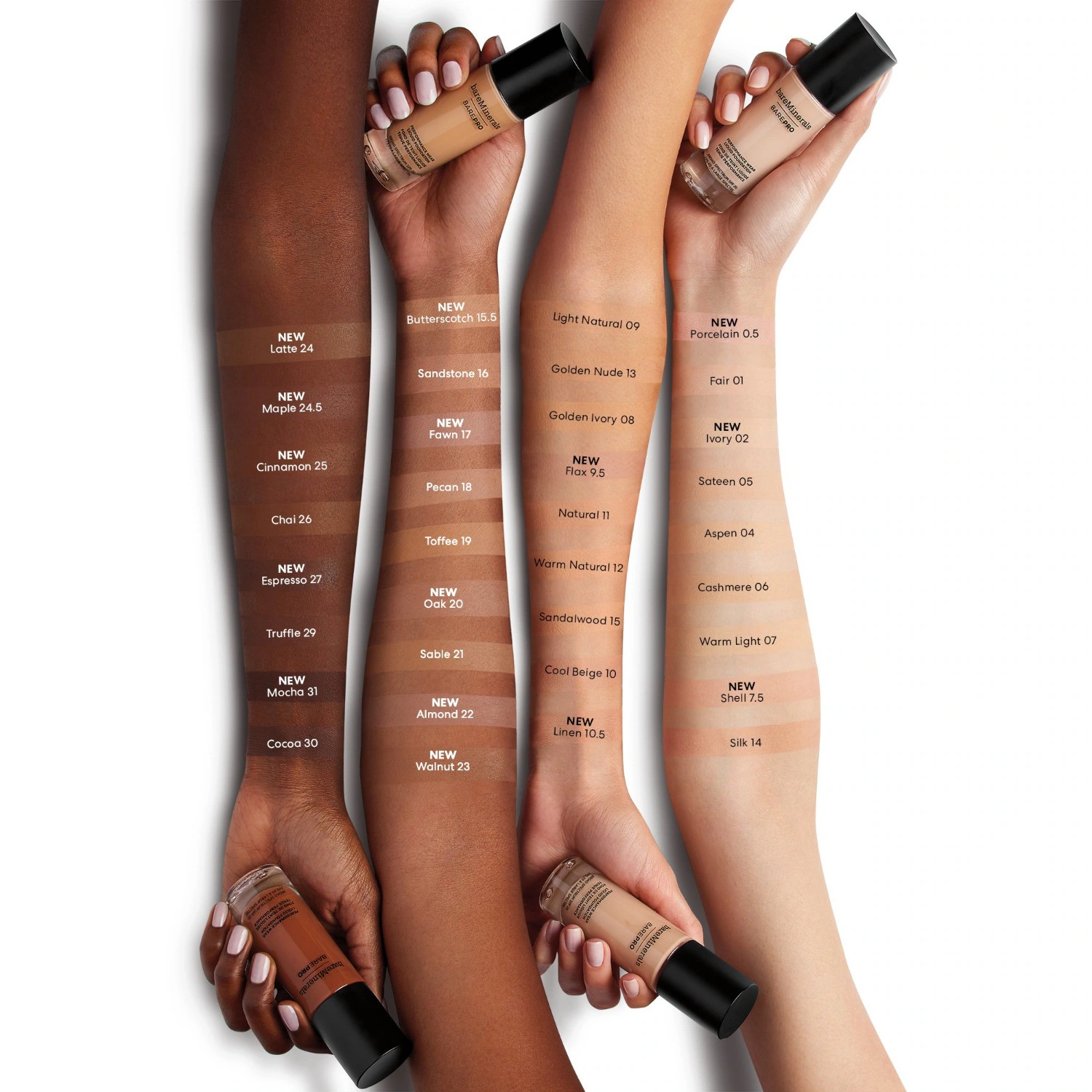 bareMinerals Fond de Teint Liquide Tenue Parfaite