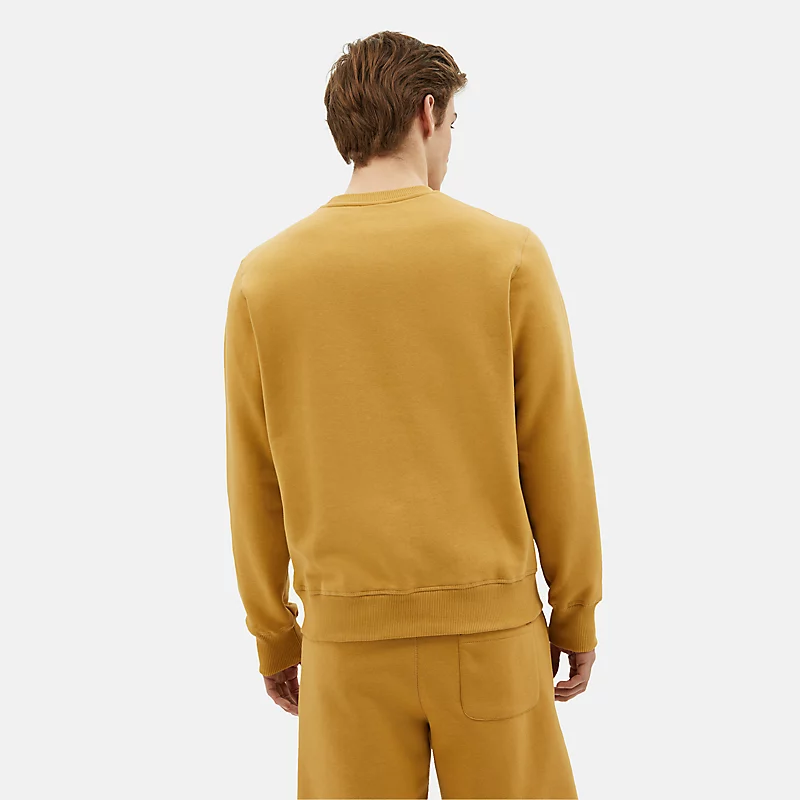 Męska bluza z okrągłym dekoltem NB z małym logo – GOLDEN HOUR