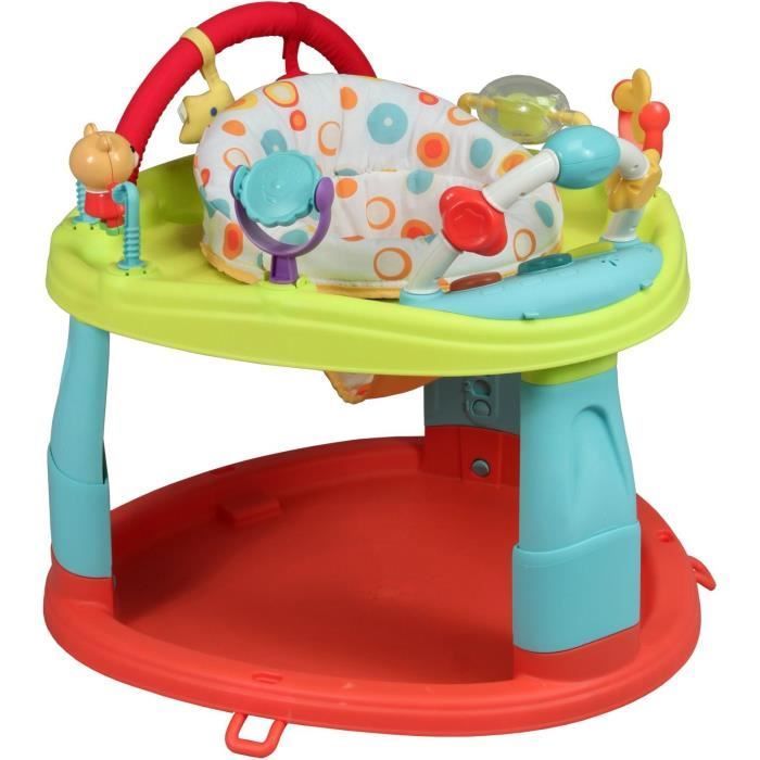 Activity base - BAMBISOL - 3 seat heights - Fun activities - Multicolored