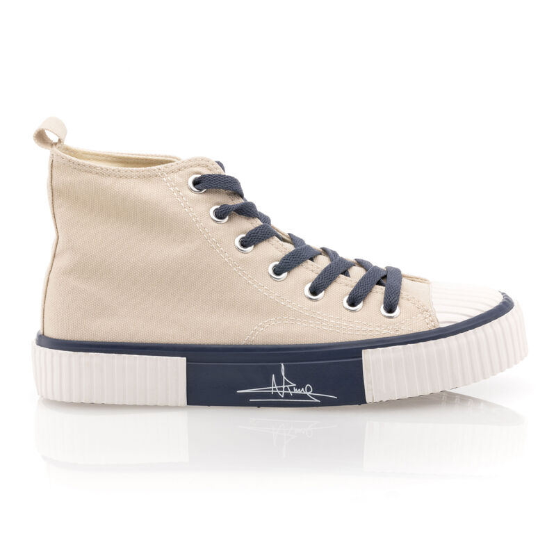Sneakers / dames beige