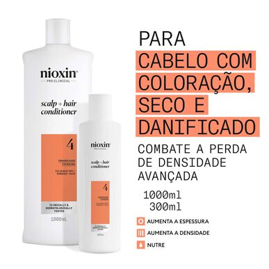 Nioxin Professionals galvos odos kondicionierius dažytiems, sausiems, pažeistiems plaukams, 1000 ml