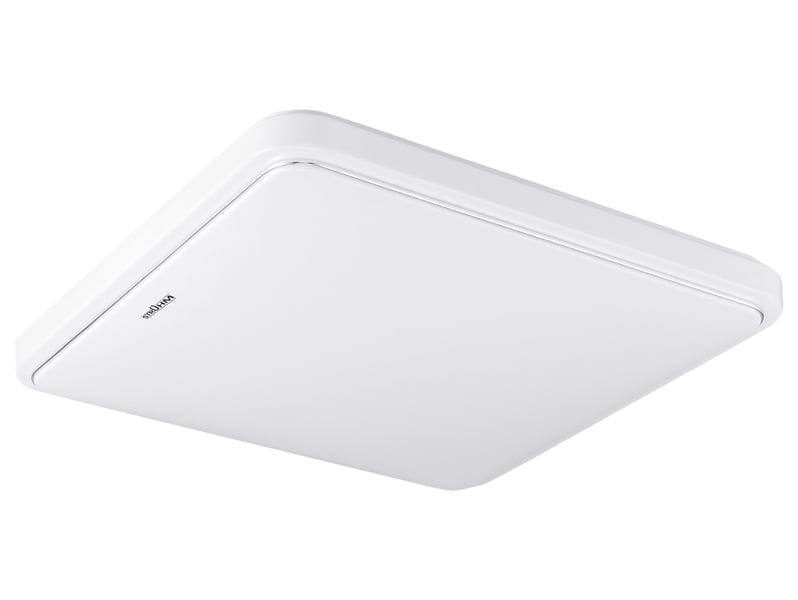 Plafon łazienkowy Sola-Slim LED z tworzywa sztucznego biały