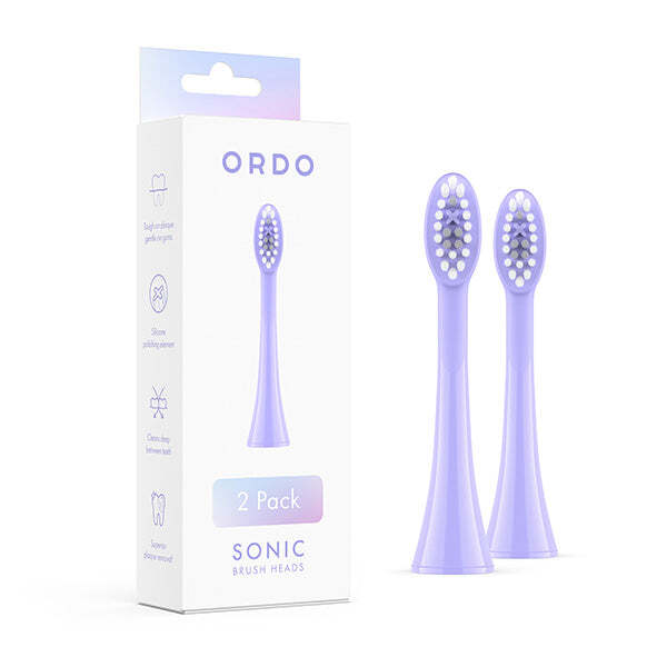 Cabezal de cepillo sónico Ordo color violeta perla lavanda (2 unidades)