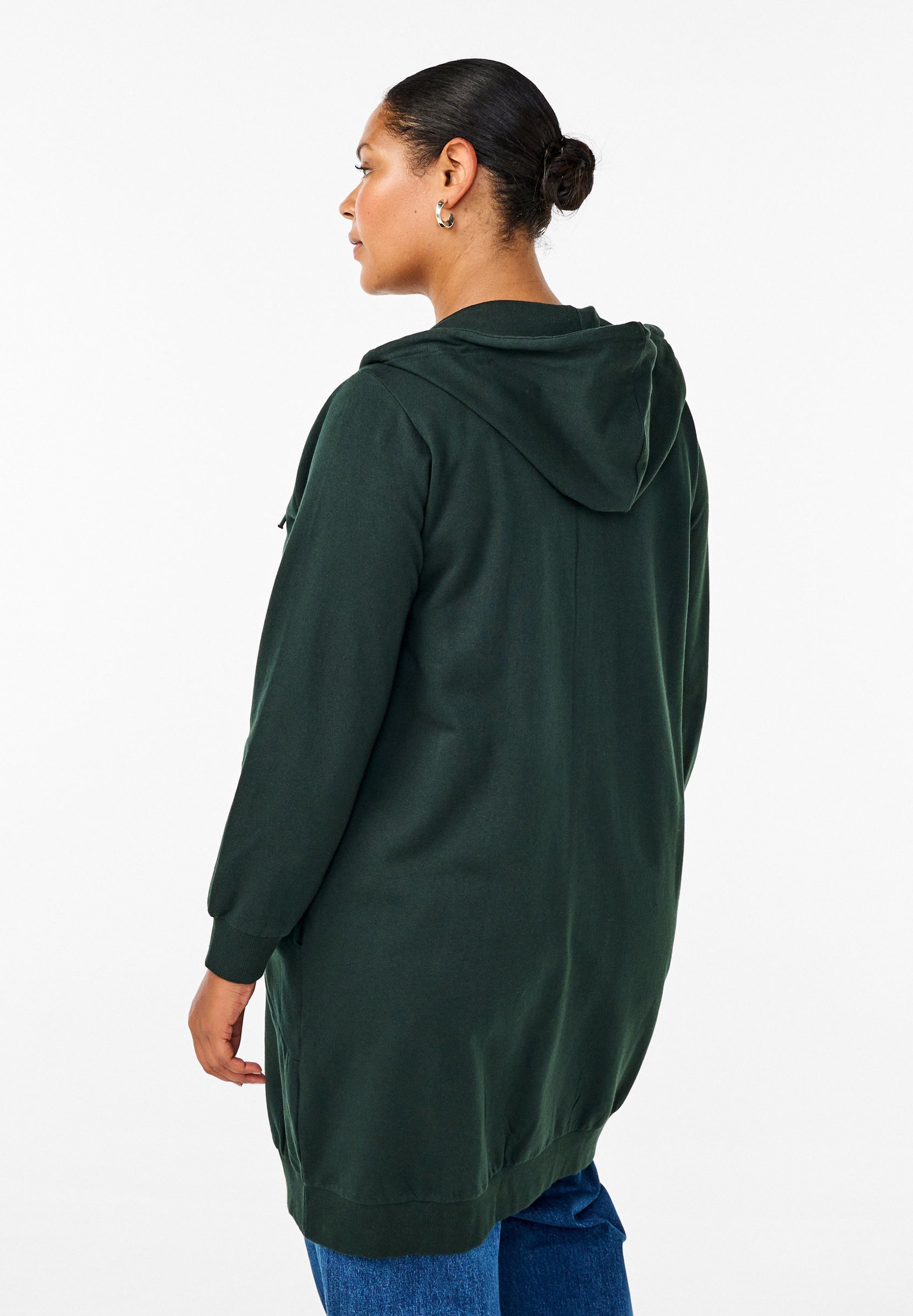 Sweat-shirt zippé Zizzi - scarabée