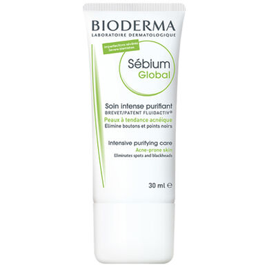 Bioderma Sébium Global Soin Intense Purifiant Intensiv rensende ansiktskrem for fet hud 30 ml 30 ml