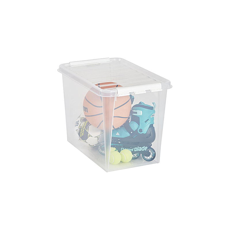 Caja de almacenamiento Smartstore SmartStore™ con tapa, 61 litros, para el hogar, 59 x 39 x 43 cm (largo x ancho x alto).