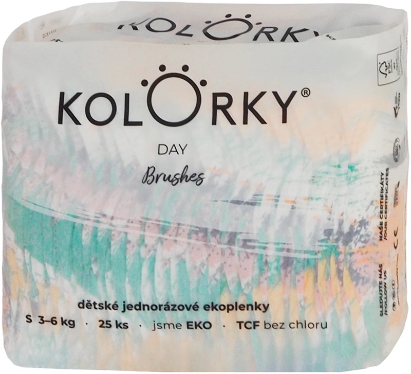 Kolorky Day Brushes EKO plenice za enkratno uporabo